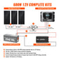 Rich Solar 600W Off-Grid Solar Kit (Basic, Battery, & Complete Inverter Variations)