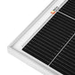 RICH SOLAR MEGA 130 Slim 12V Mono Solar Panel (Onyx Black & Silver)