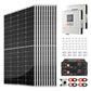 Rich Solar 2500W 48VDC 240VAC Complete Hybrid Solar Kit | 10.24kWh LiFePO4 Battery Backup