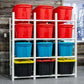 Proslat Multi-Tier Storage Bin Rack - 12 Totes 65002