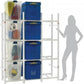 Proslat Bin Warehouse Rack - 12 Totes 65002