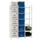 Proslat Heavy-Duty Bin Rack – 18 Filebox 65005