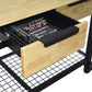Duramax Rove 62 in. x 24 in. 3-Drawer Mobile Workbench with Solid Wood Top 68004