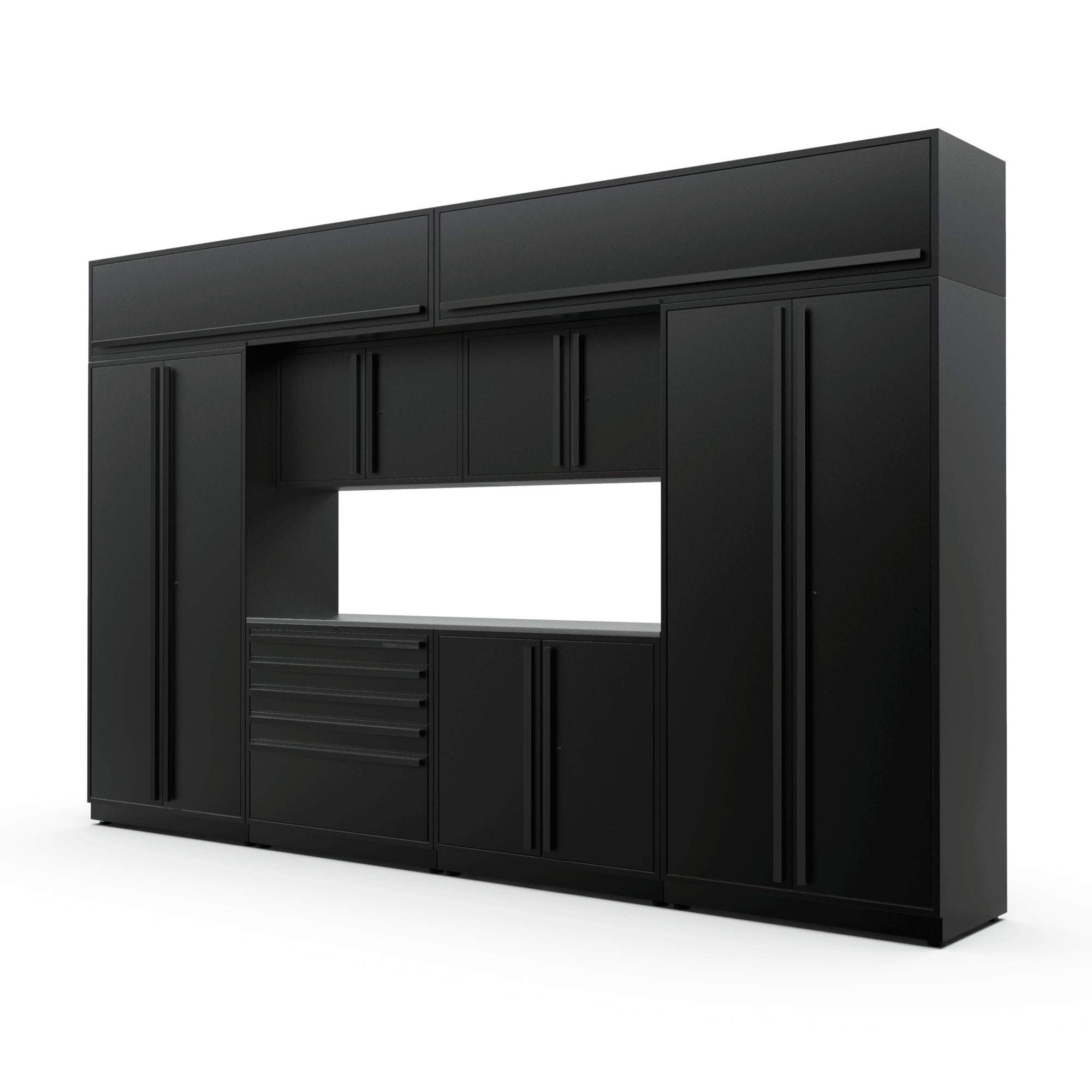 Proslat FusionPlus 13 ft set - MAX - Overheads Stainless Steel Black/Black 50434K