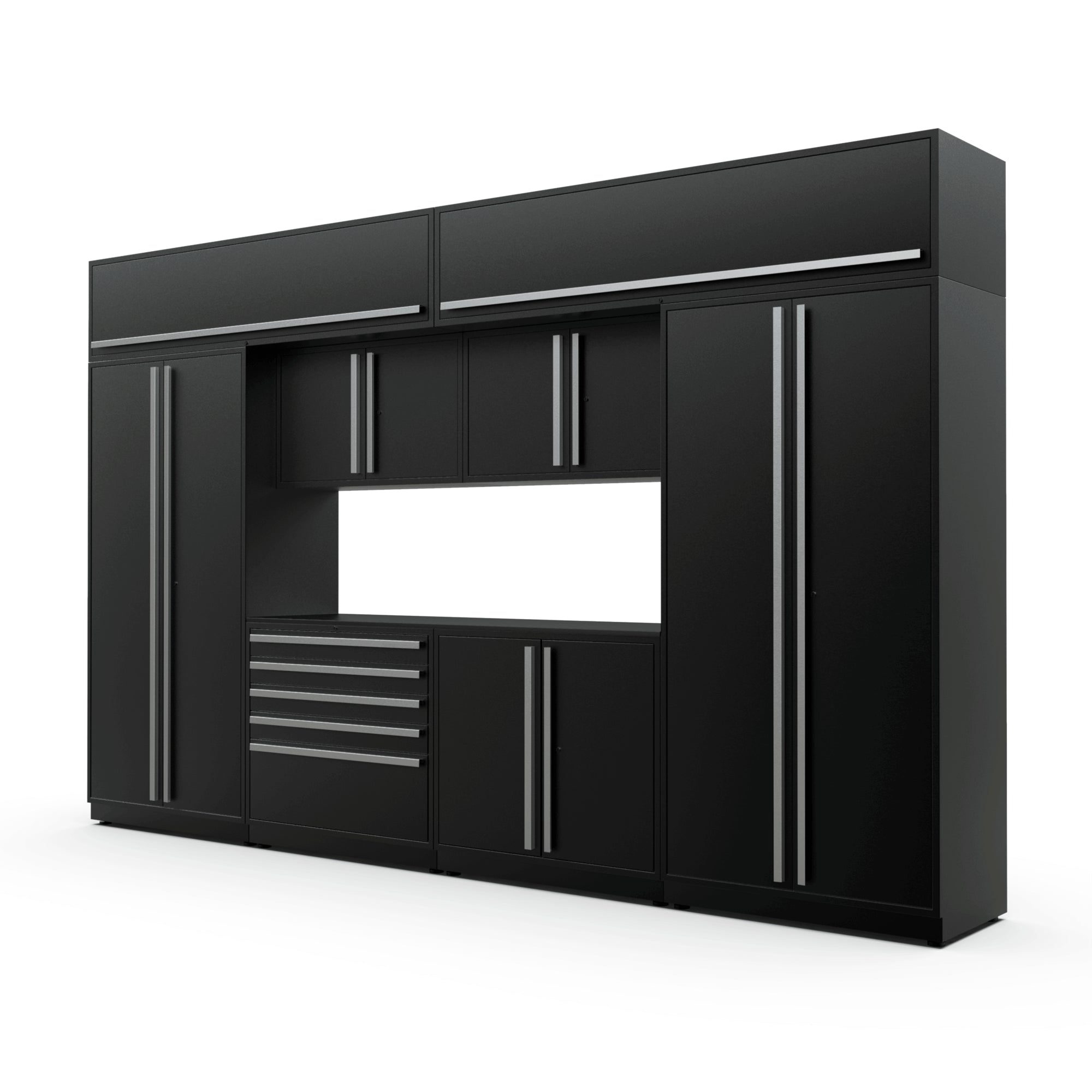 Proslat FusionPlus 13 ft set - MAX - Overheads Stainless Steel Black/Silver 50432K