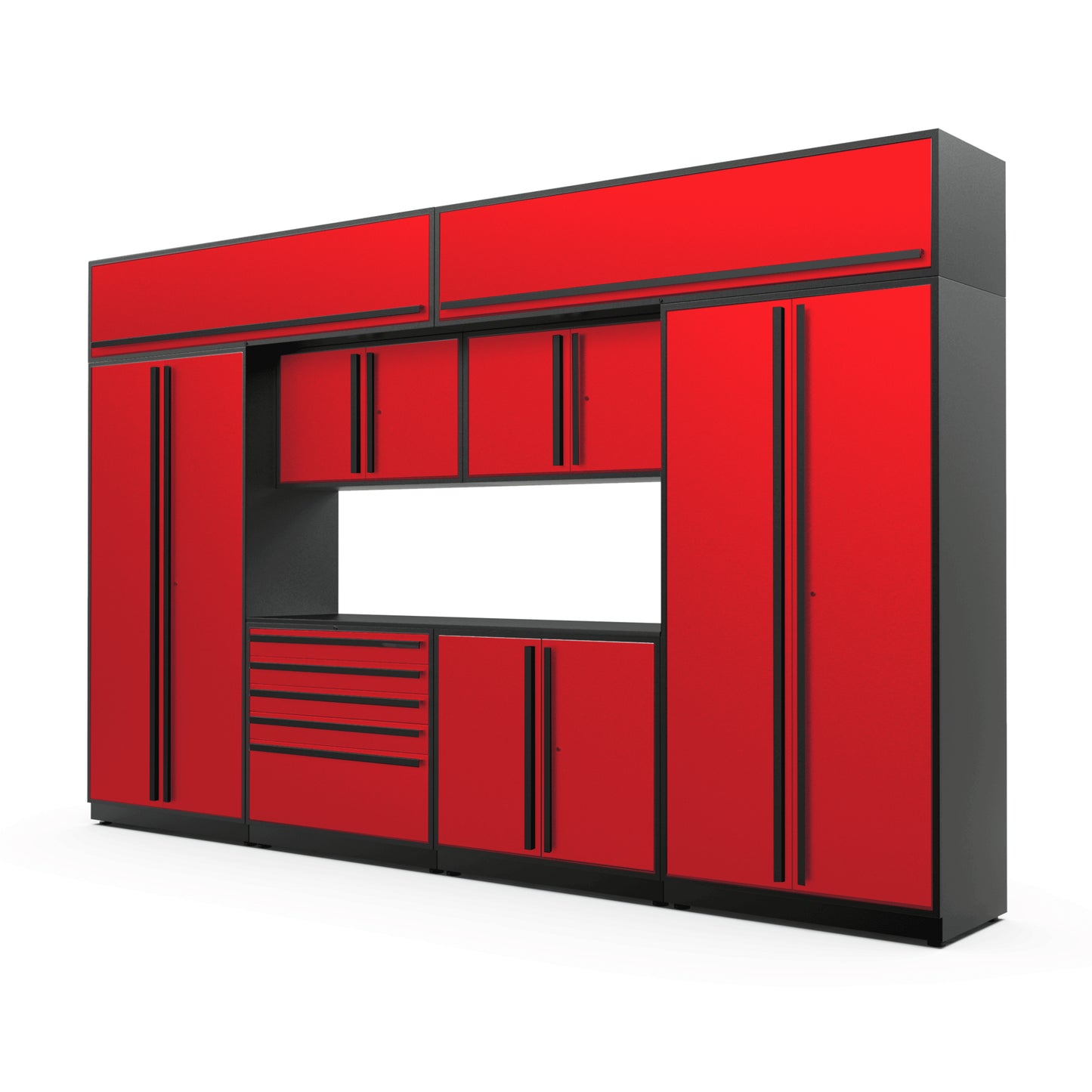 Proslat FusionPlus 13 ft set - MAX - Overheads Powder Coated Red/Black 50431K