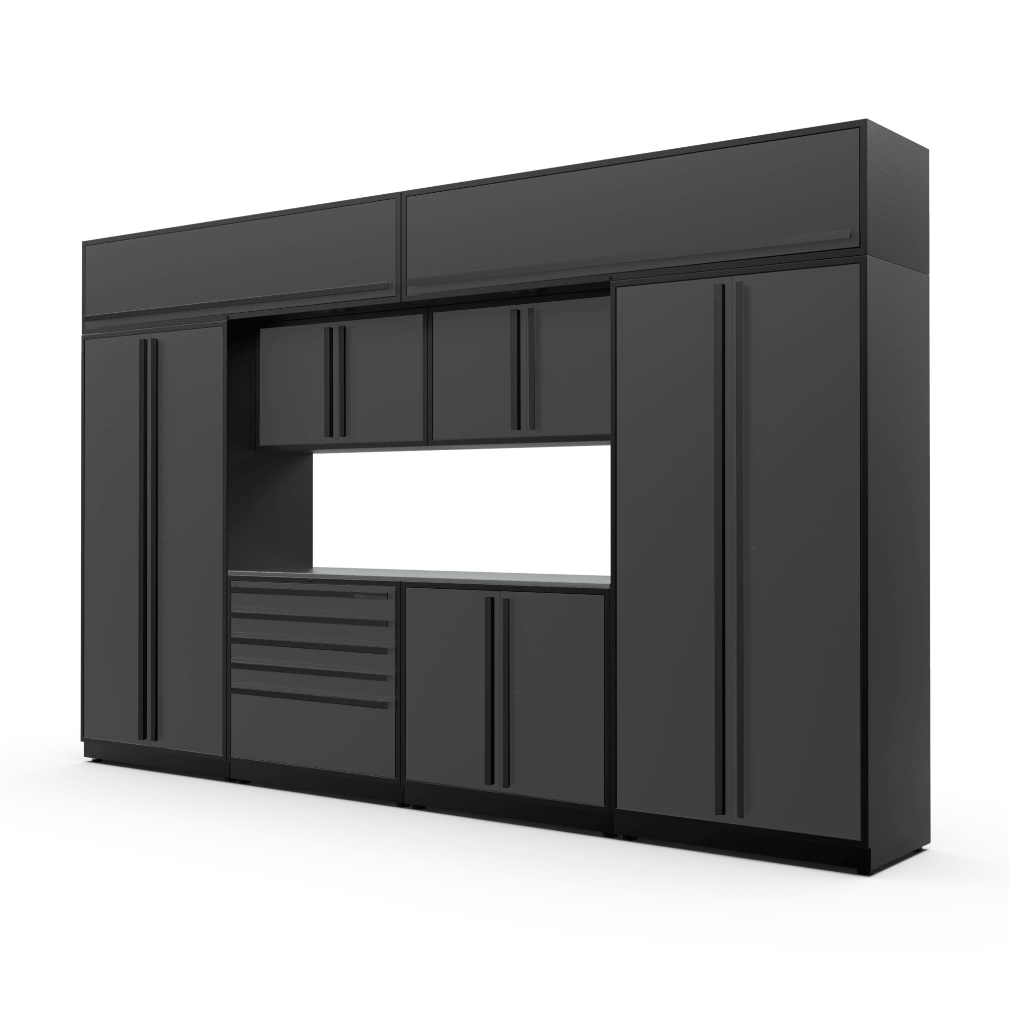 Proslat FusionPlus 13 ft set - MAX - Overheads Stainless Steel Gray/Black 50534K