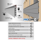 Proslat Carbon Fiber Finish Slatwall 87777