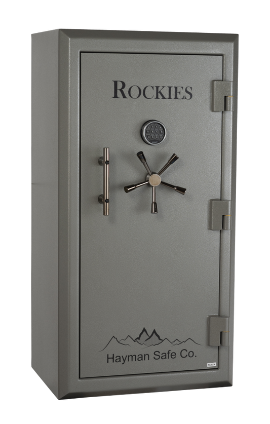 Hayman Rockies RK 5930 E 24-Gun Safe with 120-Minute Fire Rating & Electronic Lock