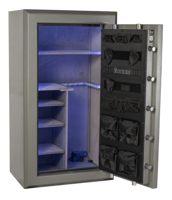 Hayman Rockies RK 6536 E 32-Gun Safe with 120-Minute Fire Rating & Electronic Lock