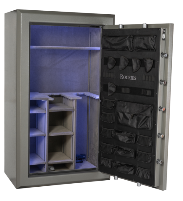Hayman Rockies RK 7242 E Executive 45-Gun Safe with 120-Minute Fire Rating & E-Lock