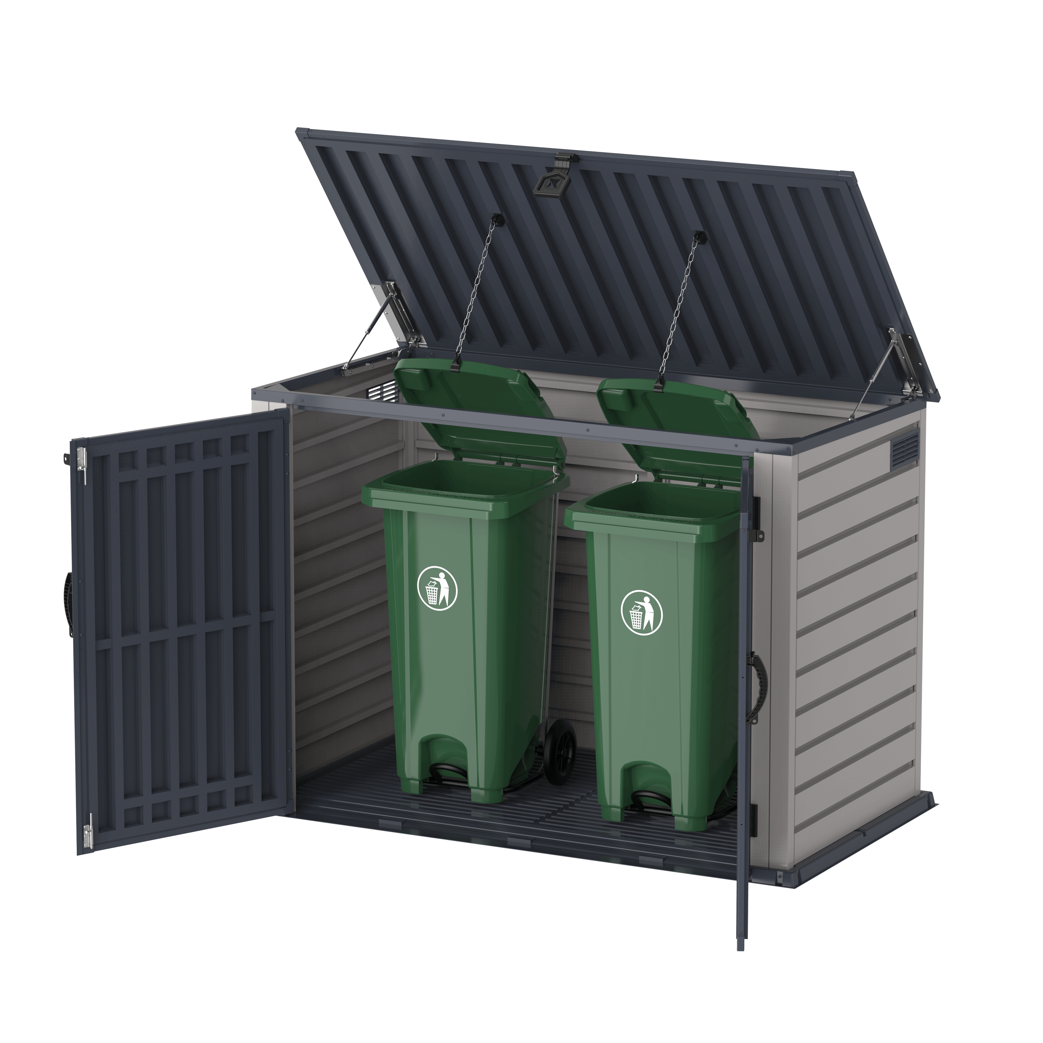 Duramax Multi-Compartment Trash Bin 90225