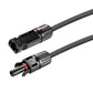 10 Gauge Solar Panel Extension Cable Wire Pair with Male/Female Connectors