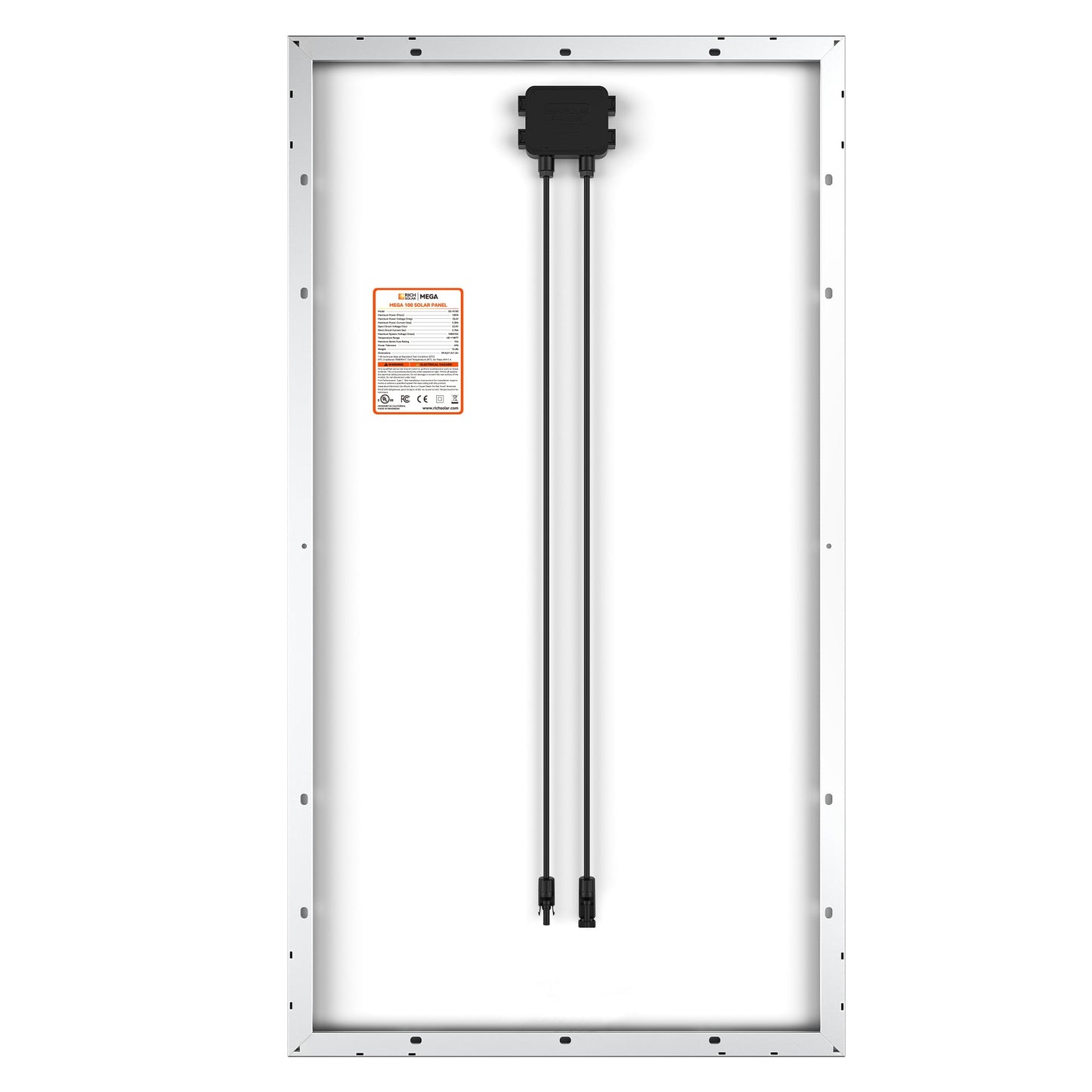 RICH SOLAR MEGA 100 & Onyx 100W 12V Off-Grid Solar Panel