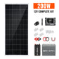 RICH SOLAR 200W Off-Grid Solar Kit (Basic, Battery & Complete Inverter Bundles)