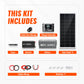 Rich Solar 600W Off-Grid Solar Kit (Basic, Battery, & Complete Inverter Variations)