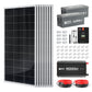 Rich Solar 1600W 24V Off-Grid Complete Solar Kit with Lithium Batteries