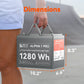 RICH SOLAR Alpha 1 12V 100Ah LiFePO4 Lithium Battery (Lite, Standard & Pro)