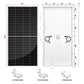 RICH SOLAR MEGA 335W 24V Monocrystalline Solar Panel (TopCon)