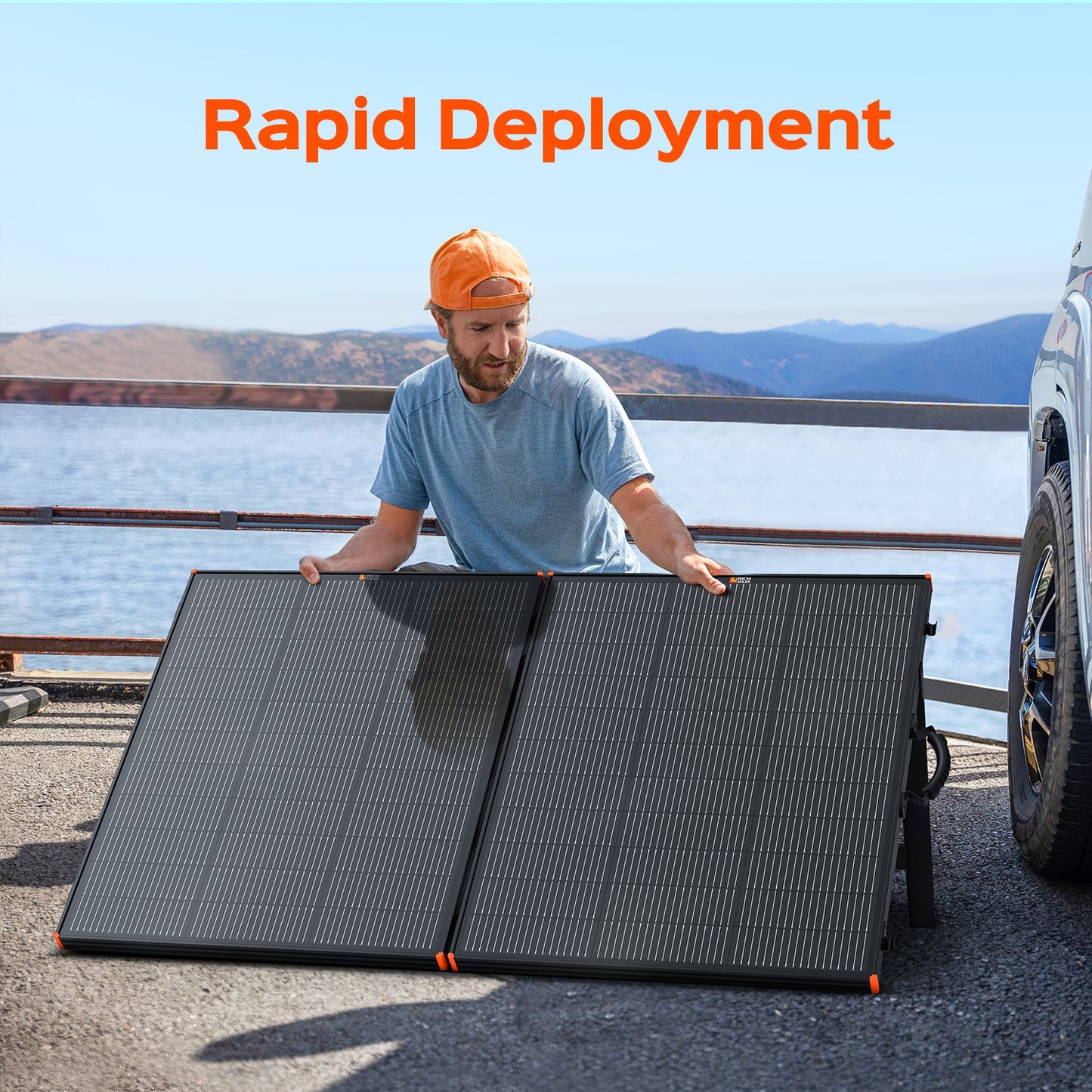 Rich Solar Mega 200W Portable Briefcase Solar Panel