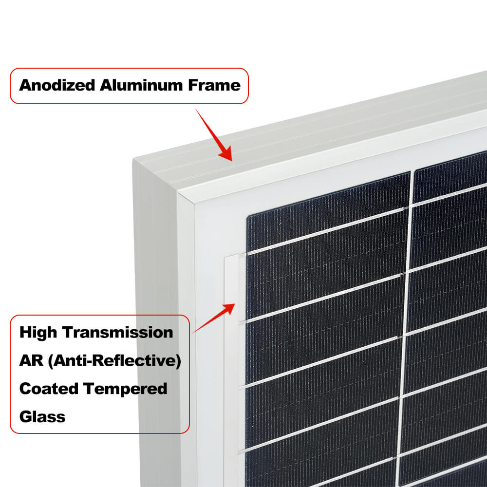 RICH SOLAR MEGA 200 200W 24V Monocrystalline Solar Panel - Pro & Onyx