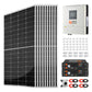 Rich Solar 2500W 48VDC 120VAC Complete Hybrid Solar Kit
