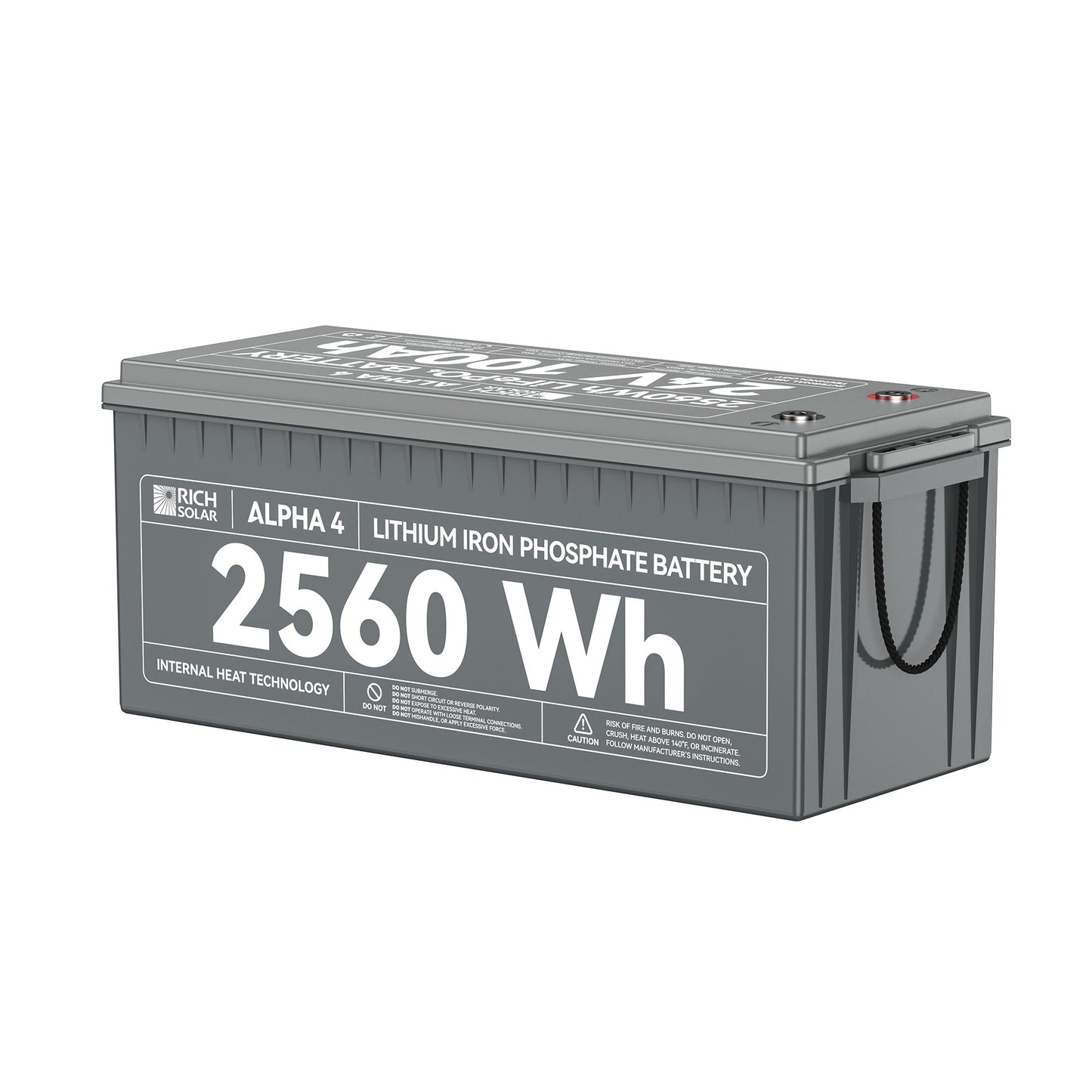 Rich Solar Alpha 4 & Alpha 4 Lite 24V 100Ah LiFePO4 Battery