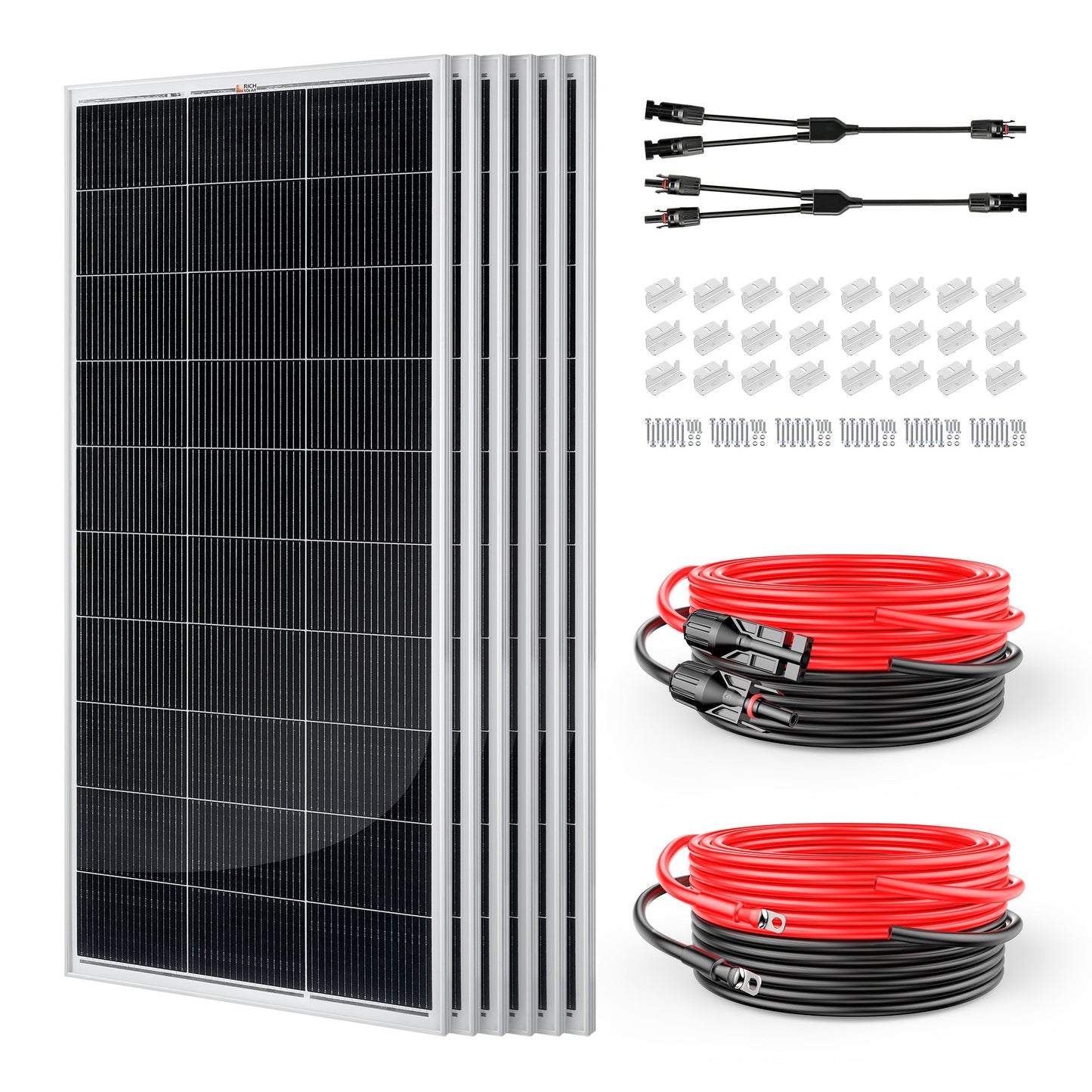 Rich Solar 1200W 24V Off-Grid Solar Kit with 60A MPPT Controller