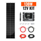 Rich Solar 130W Slim Solar Panel Kit | 12V Off-Grid Mono Panel RS-M130SL