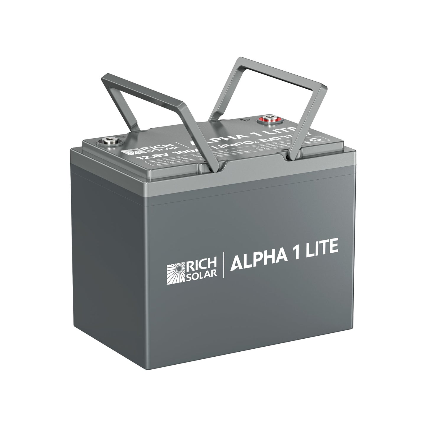 RICH SOLAR Alpha 1 12V 100Ah LiFePO4 Lithium Battery (Lite, Standard & Pro)