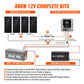 Rich Solar 800W Off-Grid Solar Kit | Basic, Battery & Complete Inverter Bundles