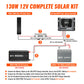 Rich Solar 130W Slim Solar Panel Kit | 12V Off-Grid Mono Panel RS-M130SL