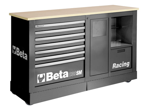 Beta Tools C39SM-SPECIAL MOBILE ROLLER CAB SM - Black