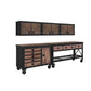Duramax 5-Piece Garage Storage Combo Set with Workbench, Tool Chest and Wall Cabinets