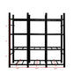 Proslat Stackable Plastic Bin Organizert - 12 Tote 65012