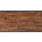 Duramax Jackson 62" Industrial Metal & Wood desk with drawers top table 68050