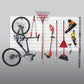 Proslat Garage Slatwall Track System 8 ft. x 4 ft. Light Gray 88107