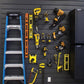 Proslat Garage Heavy-Duty Slatwall 8 ft. x 4 ft. Light Gray 88107