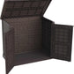 Duramax Storeaway Flat Lid 1200L Brown Open Door 86631