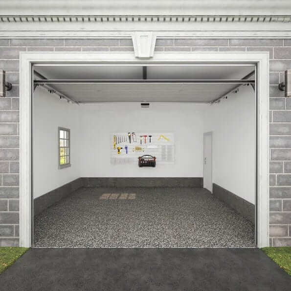 Proslat 8 ft. x 4 ft. Garage Wall Organizer - 2 pack 64 sq ft White P88202
