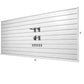 Proslat Garage Storage Heavy-Duty PVC Slatwall - White 33006K