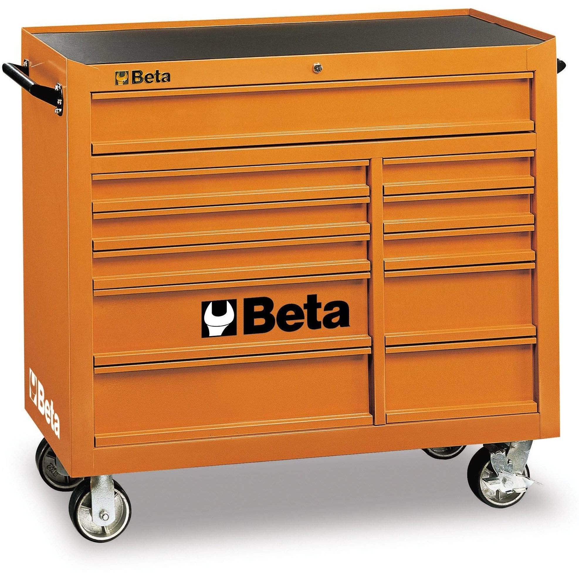BETA Tools C38R-MOBILE ROLLER CAB 11 DRAWERS Tool Chest - Orange