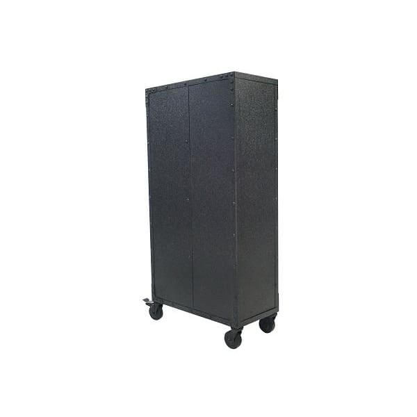 Duramax 8-Piece Garage Storage Combo Set Free Standing Cabinet Back View