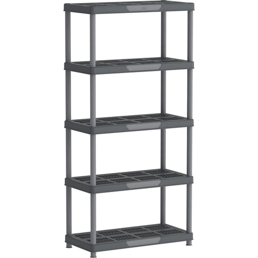 Duramax Shelving Rack 5 Tier Gray 86502